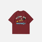 Niedliches, locker sitzendes T-Shirt mit Grafik