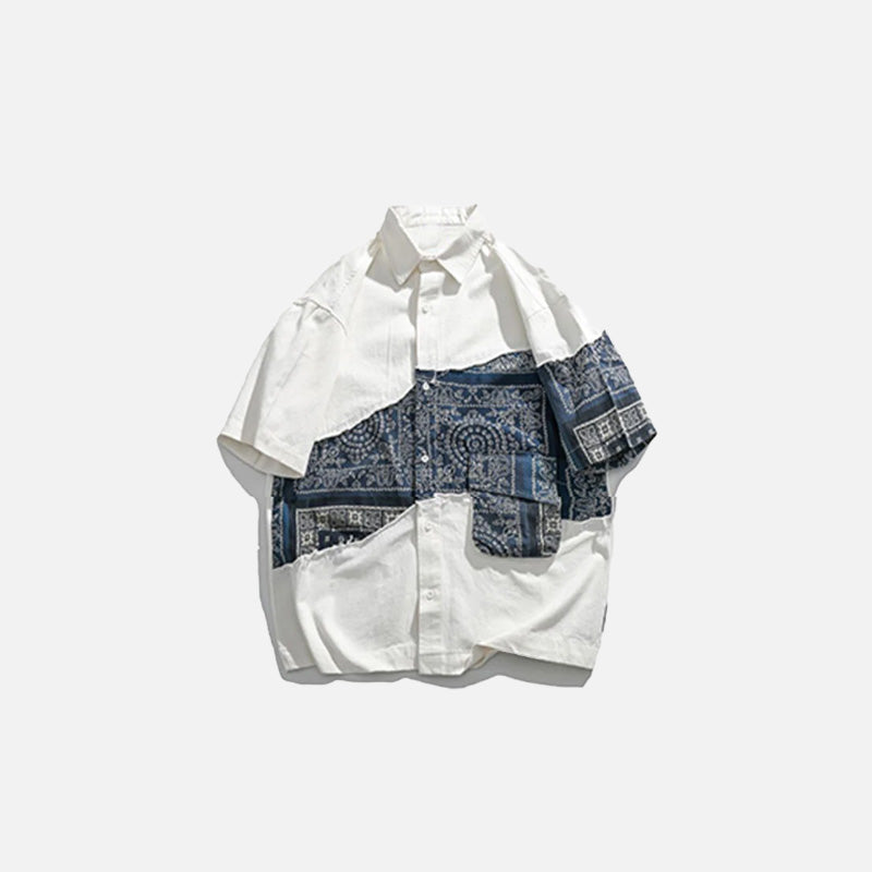 Bandana Patchwork-Shirt