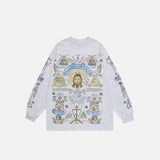 ゴッズグラフィック長袖Tシャツ