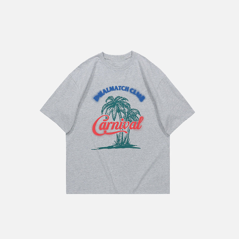 Sommerliches, lockeres Kurzarm-T-Shirt