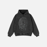 Oversize Funny Spiny Hoodie