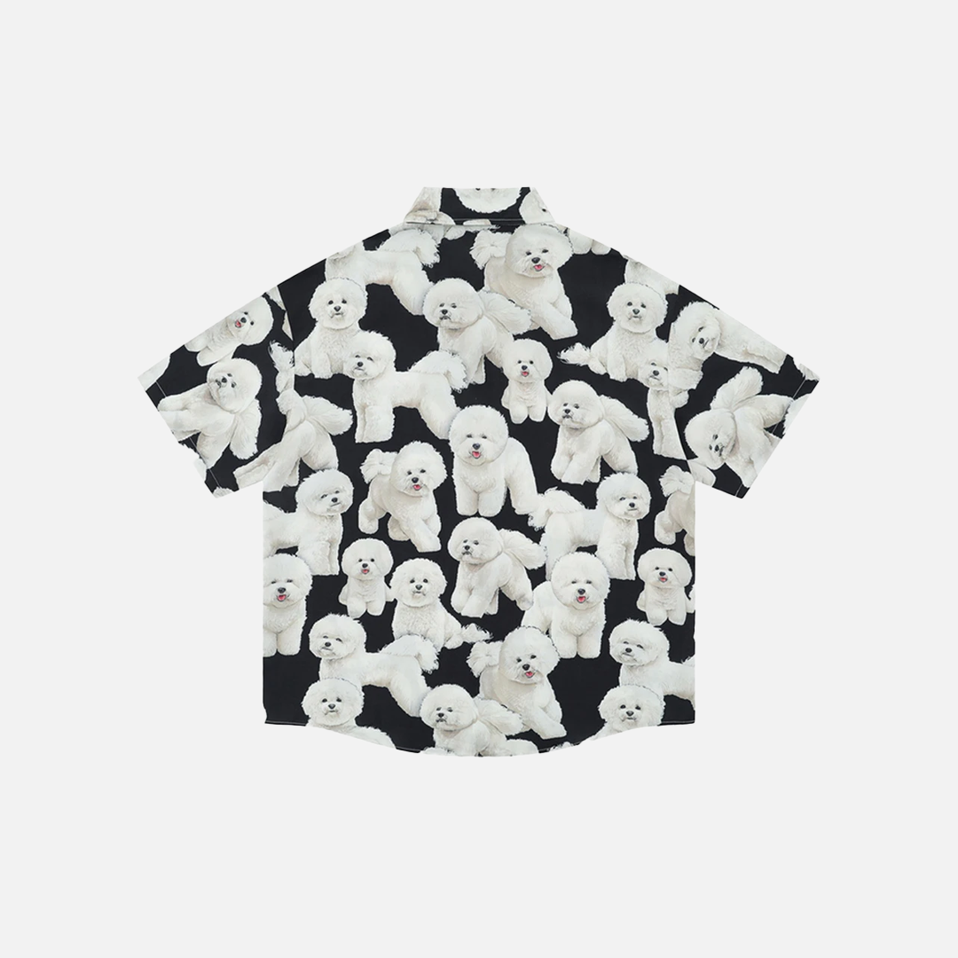 Graphic Summer Casual Loose Short Sleeve Shirt