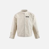 Streetwear Minimalist Vibe Motorcycle Leather Jacket