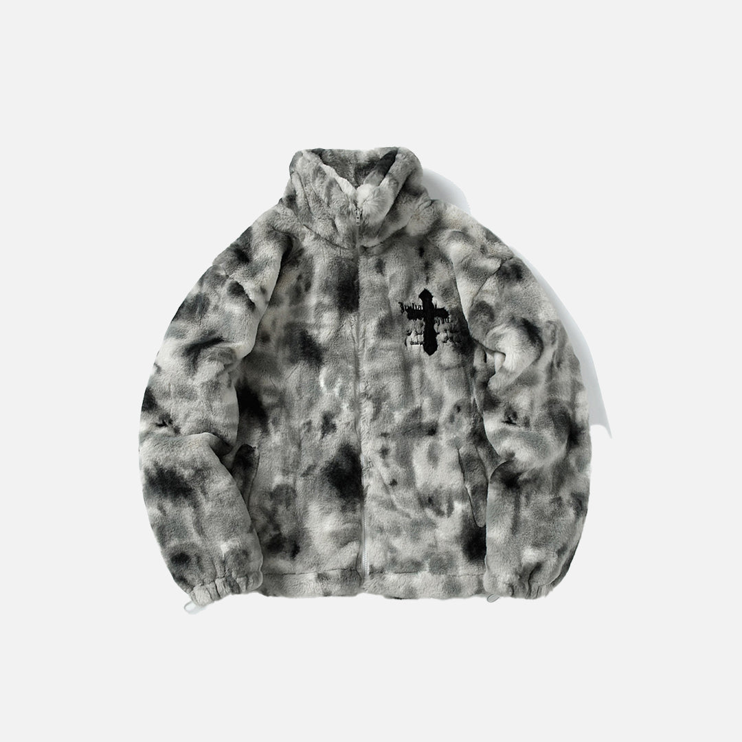 Fur Letters Jacket