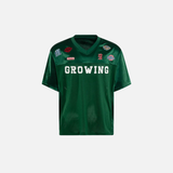 Effortless Mesh Patchwork Embroidered Jersey T-Shirt