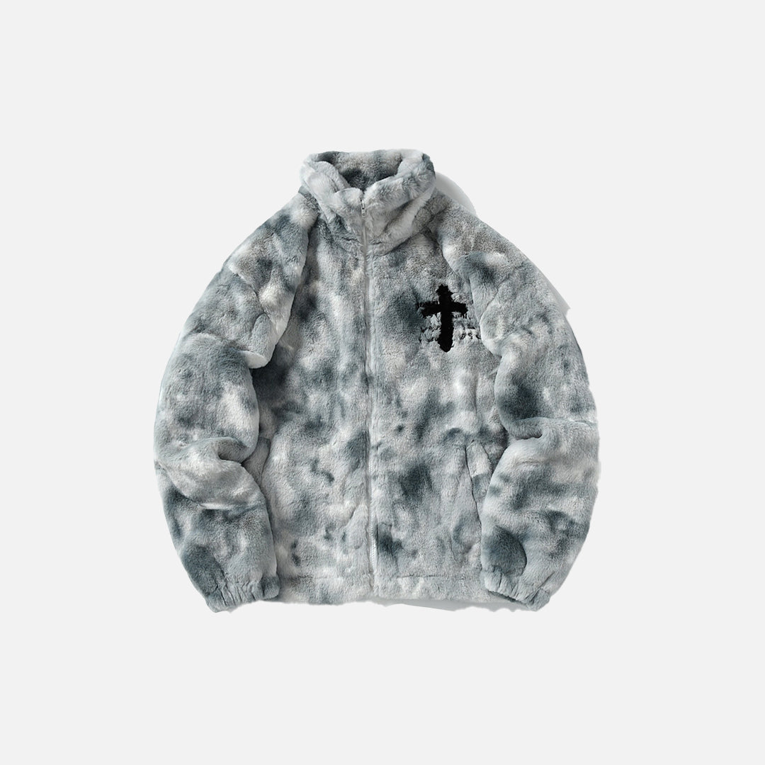 Fur Letters Jacket