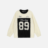 Pull décontracté oversize de haute qualité style années 2000
