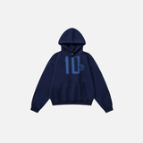 Oversize Retro High Street Double-Sided Hoodie
