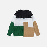 Patchwork Mosaic Harmony Sweater