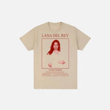 T-shirt vintage imprimé Lana Del Rey