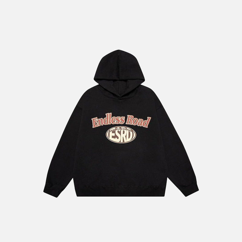 Endless Road Oversized Hoodie