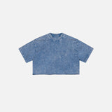 Women's Retro Washed Distressed T-shirt