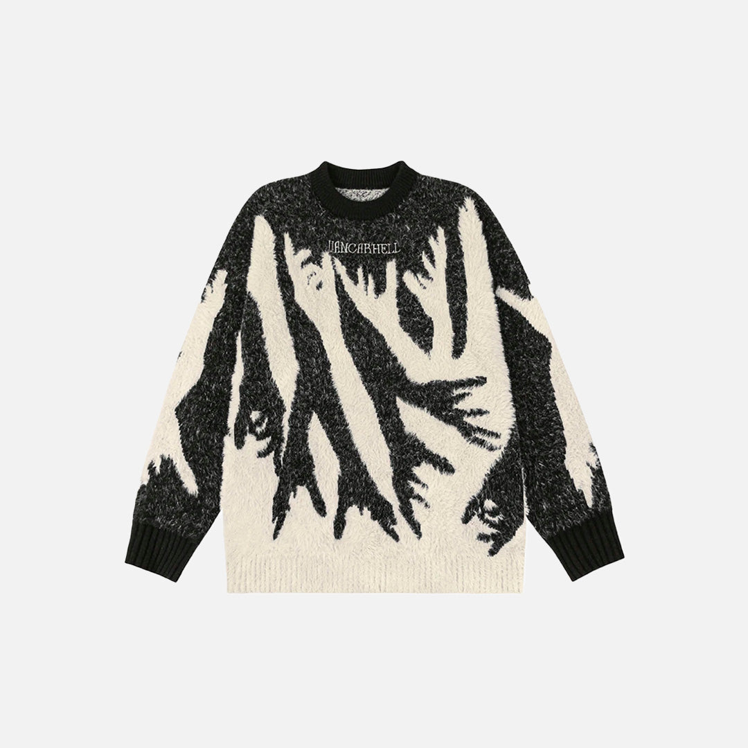 Pullover „Reichweite der Schatten“