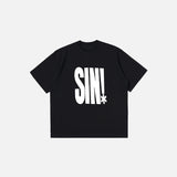 Women's Vintage Letter Print T-shirt
