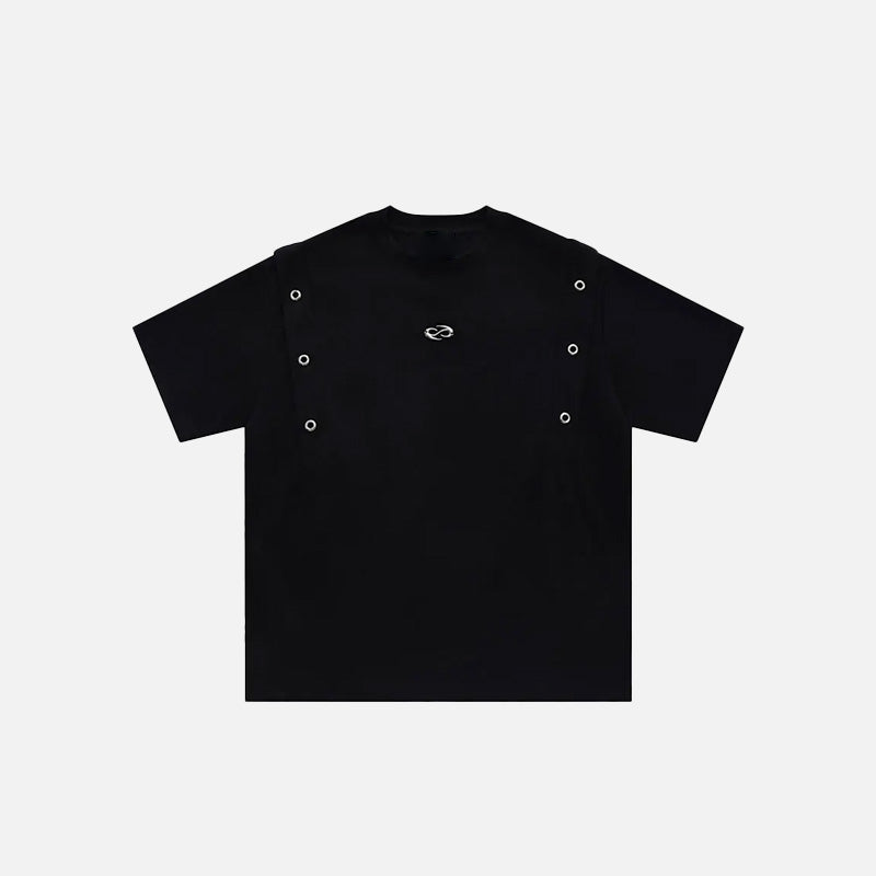 Vintage Metal Patchwork T-Shirt