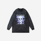 T-shirt à manches longues Hysterical Therapy Skull