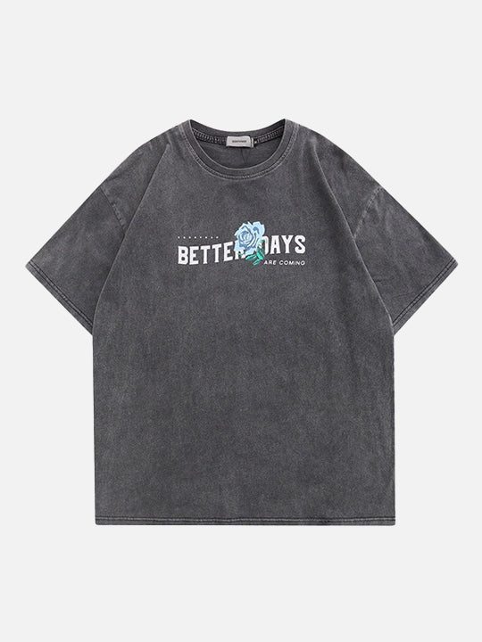 Better Days Washed Oversized T-shirt