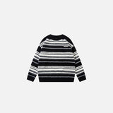 Striped Loose Knitted Sweater