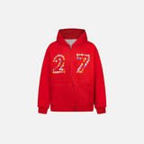 Unique Breathable Zipper Button Hooded Sweatshirt