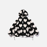 Niedliche herzförmige Jacke