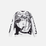 Retro Anime Knitted Sweater
