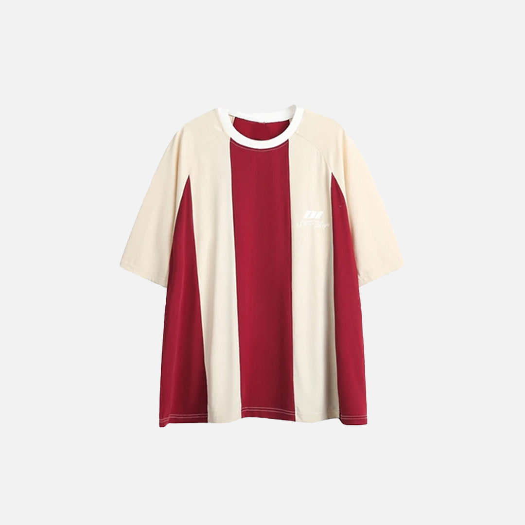 Patchwork-Sport-T-Shirt