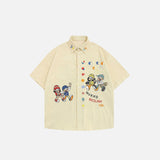 Chemise ample délavée et surdimensionnée