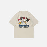 Niedliches, locker sitzendes T-Shirt mit Grafik