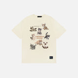 Katzenpuppen-Grafik-T-Shirt