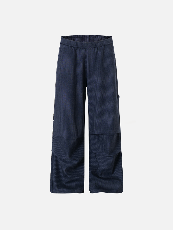 Y2K Vertical Paratrooper Sporty Cargo Pants