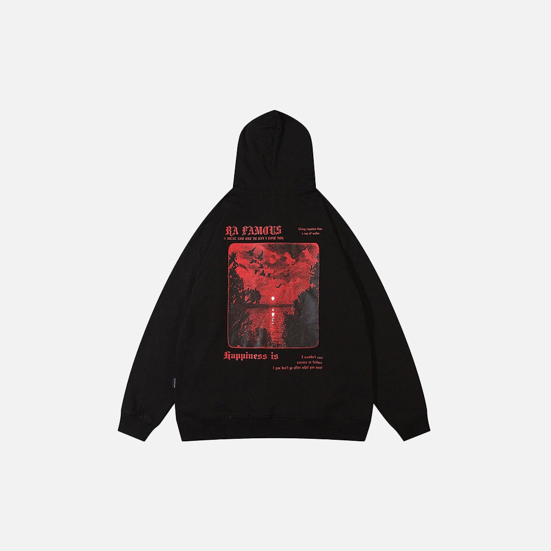Red Moon Hoodie