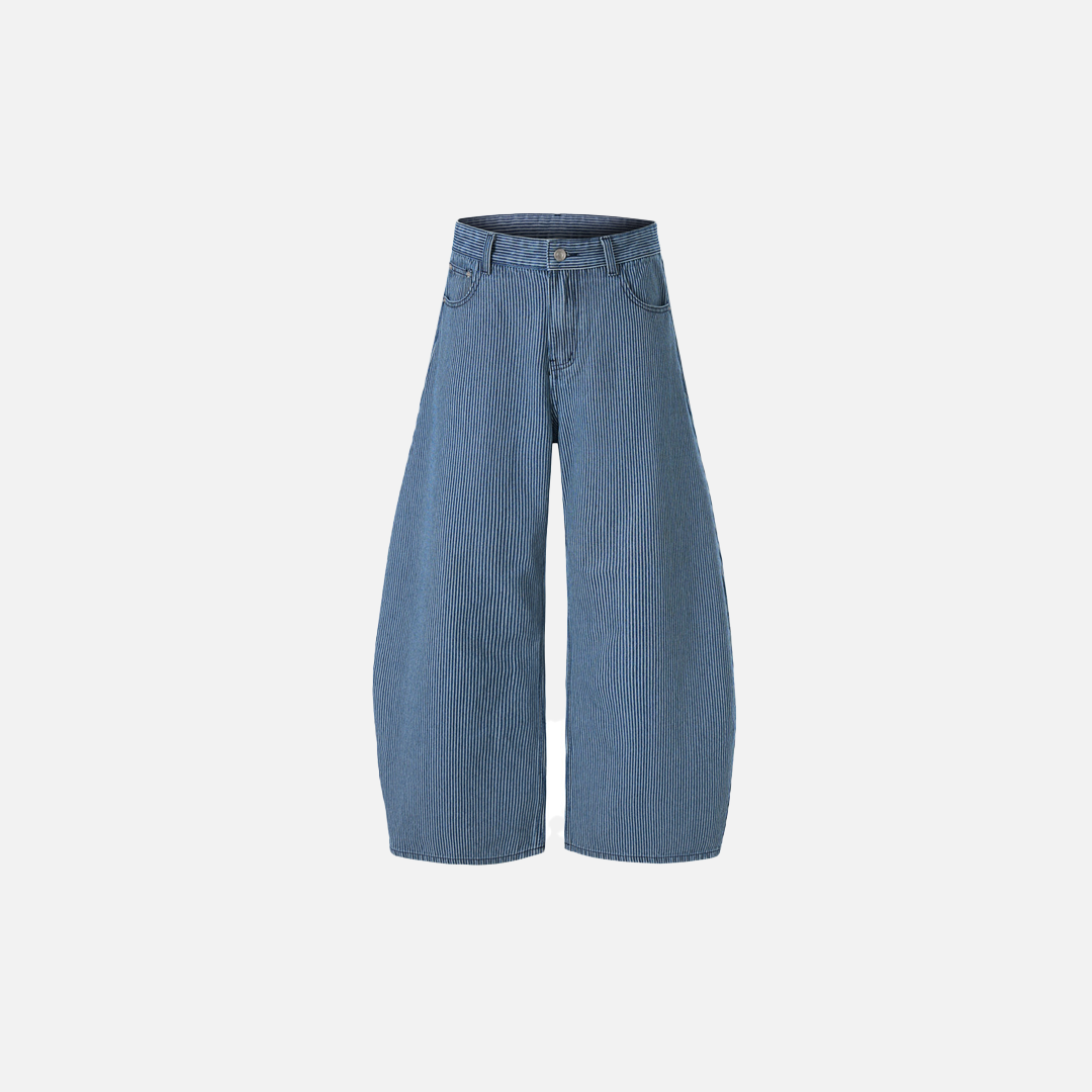 Streetwear Strapazierfähige und stylische Jeans mit weitem Bein