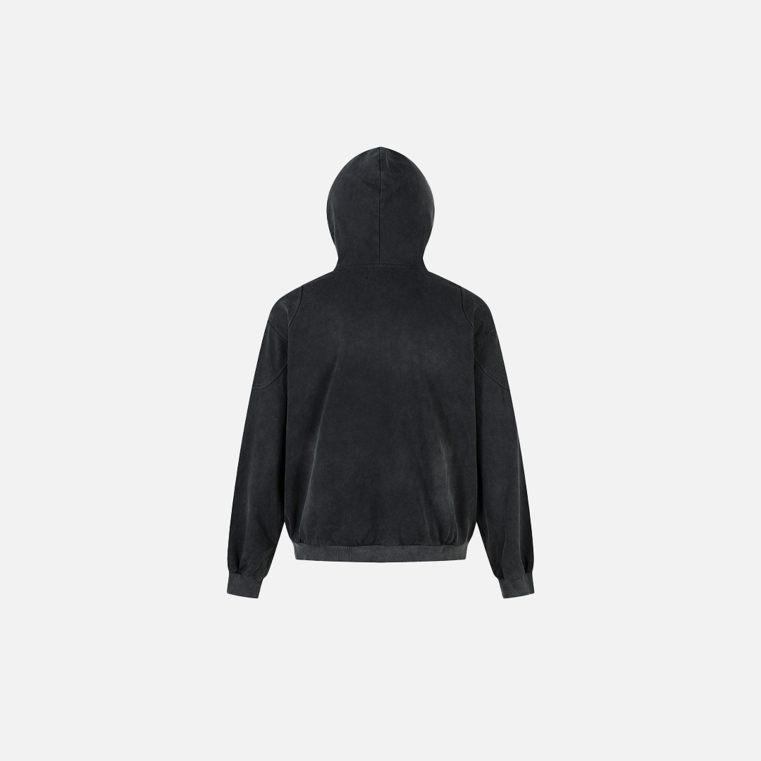 Men Gothing Distressed Punk Hooded Sweatshirt