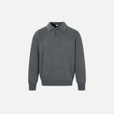Polo en maille respirante de style européen minimaliste
