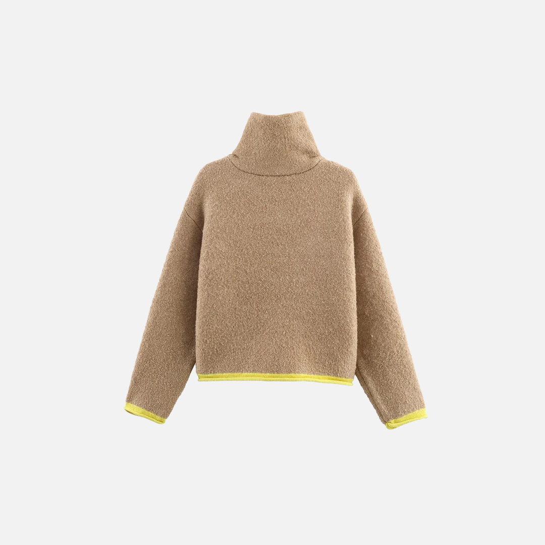 Versatile Colorful Decorative Layered Fur Jacket