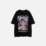 Retro Evil Girl Grafik-T-Shirt