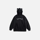 Streetwear Spring Oversized Fleece Casual Hoodie