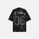 T-shirt grunge imprimé graphique vintage
