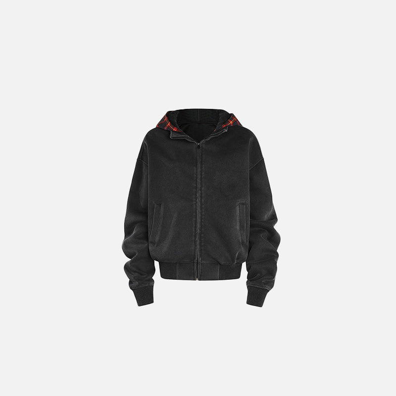 Cozy High Street Zip-Up Hoodie