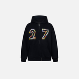 Unique Breathable Zipper Button Hooded Sweatshirt