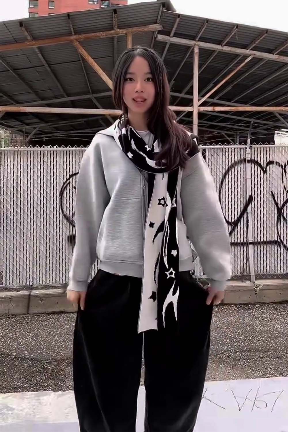 Streetwear Vintage High Waist Casual Lace-Up Sweatpants