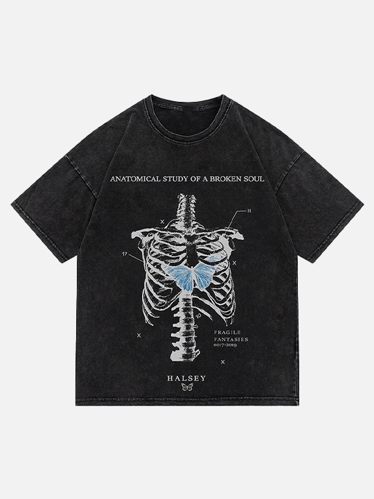 T-shirt « Étude anatomique d'une âme brisée »