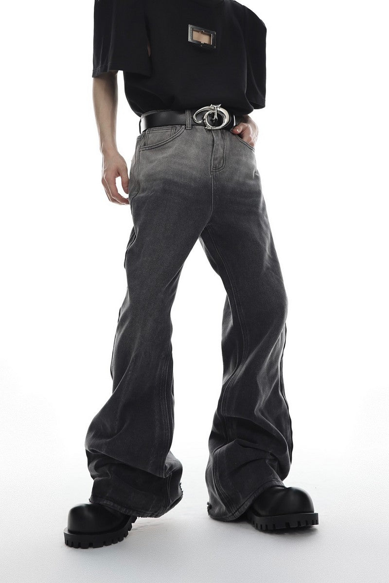 Gradient Flared Denim 