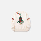 Y2K Fringe Forest Sweater