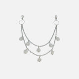 Y2K Belted Metal Chain