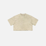 Women's Retro Washed Distressed T-shirt