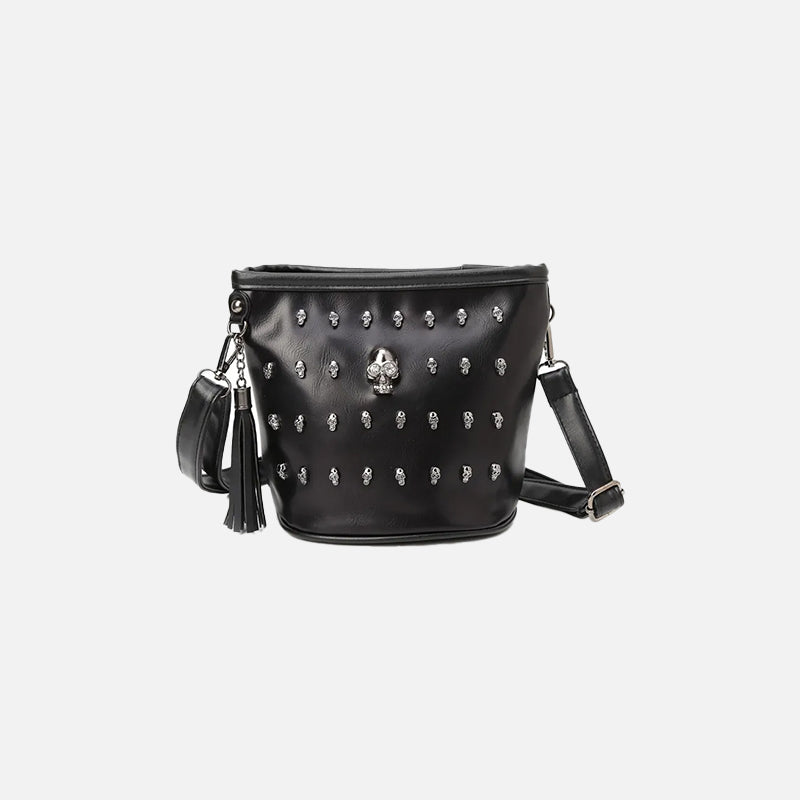 Rivet Skull Gothic Shoulder Bag