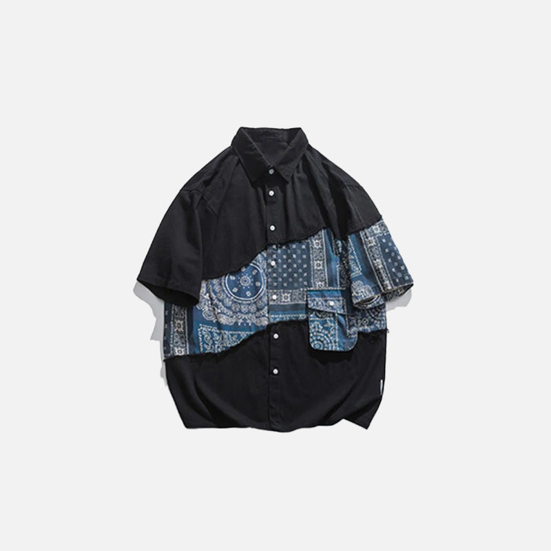 Bandana Patchwork-Shirt