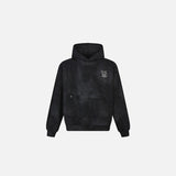 Y2K Washed Shield Emblem Hoodie