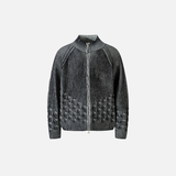 Men Stylish Knitted Hip Hop Striped Sweatshirt